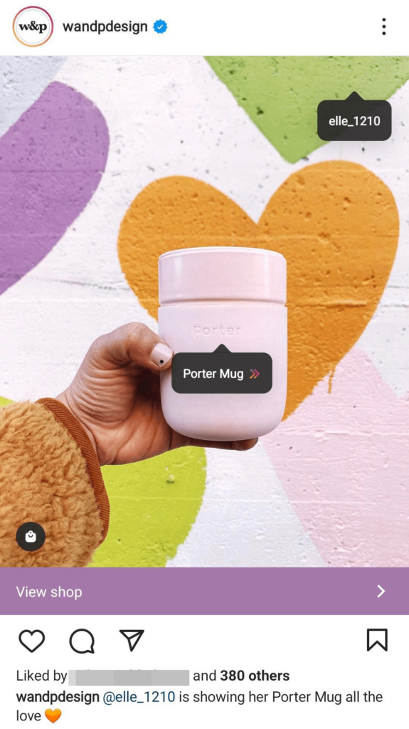 instagram empresas etiqueta producto